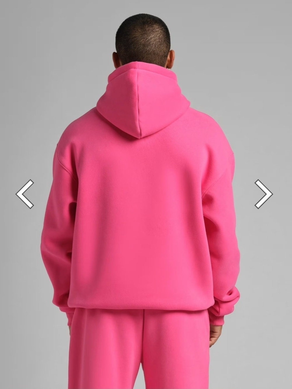 Comfrt Minimalist Hoodie - Hot Pink - 2XL - Picture 3 of 6